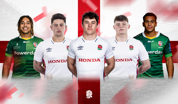 Five London Irish players in the England U20 squad